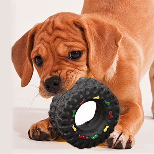 Small Tire Pet Vocalizations Toys
